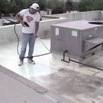 Airless spraying of Energyguard